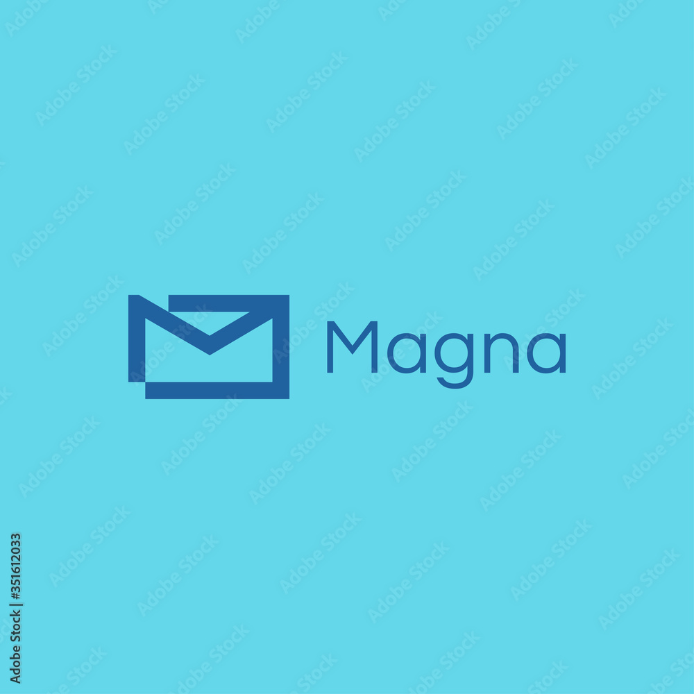 Mail logo design template vector Mail logo design template vector