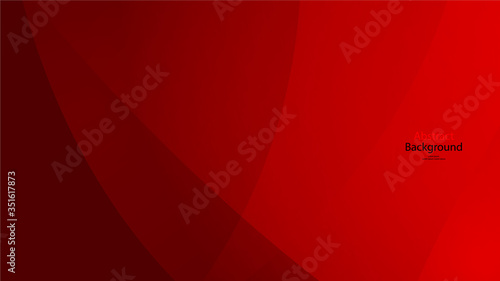Red tone color and black color background abstract art vector 