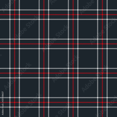 BLUE AND RED SCOTTISH TARTAN