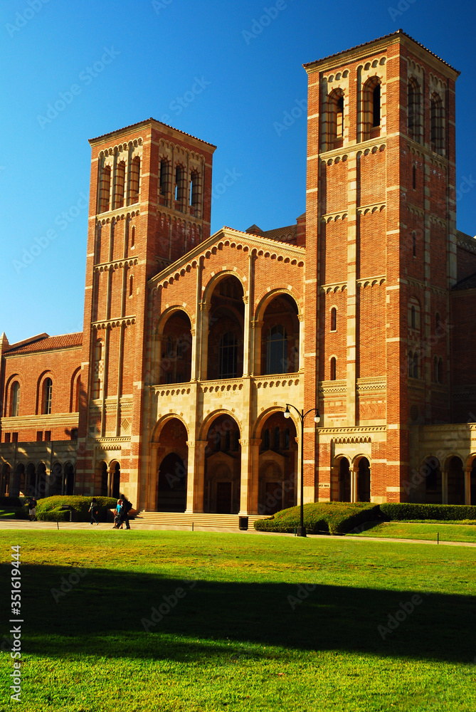 Royce Hall, on the campus of UCLA in Westwood, California