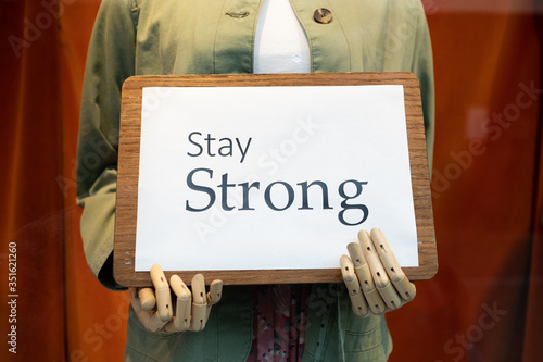 stay strong sign