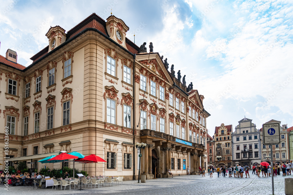 Fototapeta premium National Gallery Prague in Czech Republic.