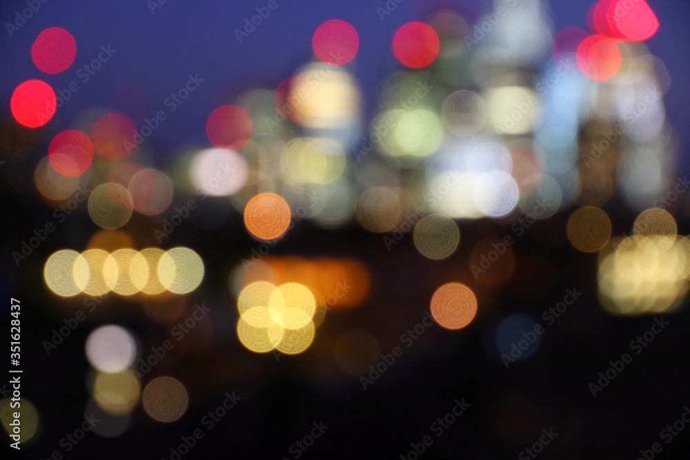 London defocused night lights London defocused night lights