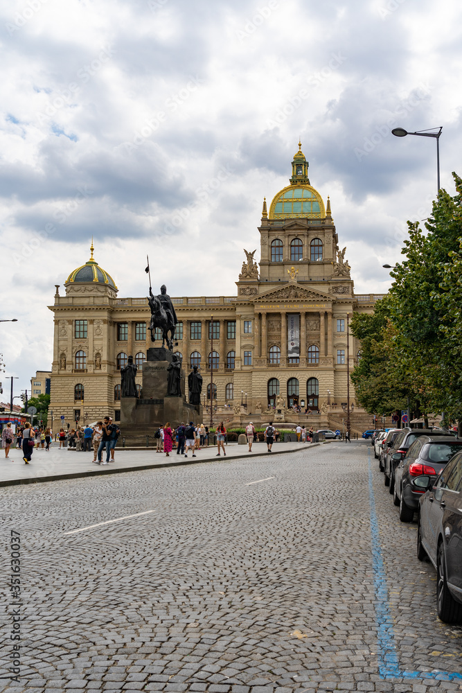 National Museum Prague in Czech Republic.
