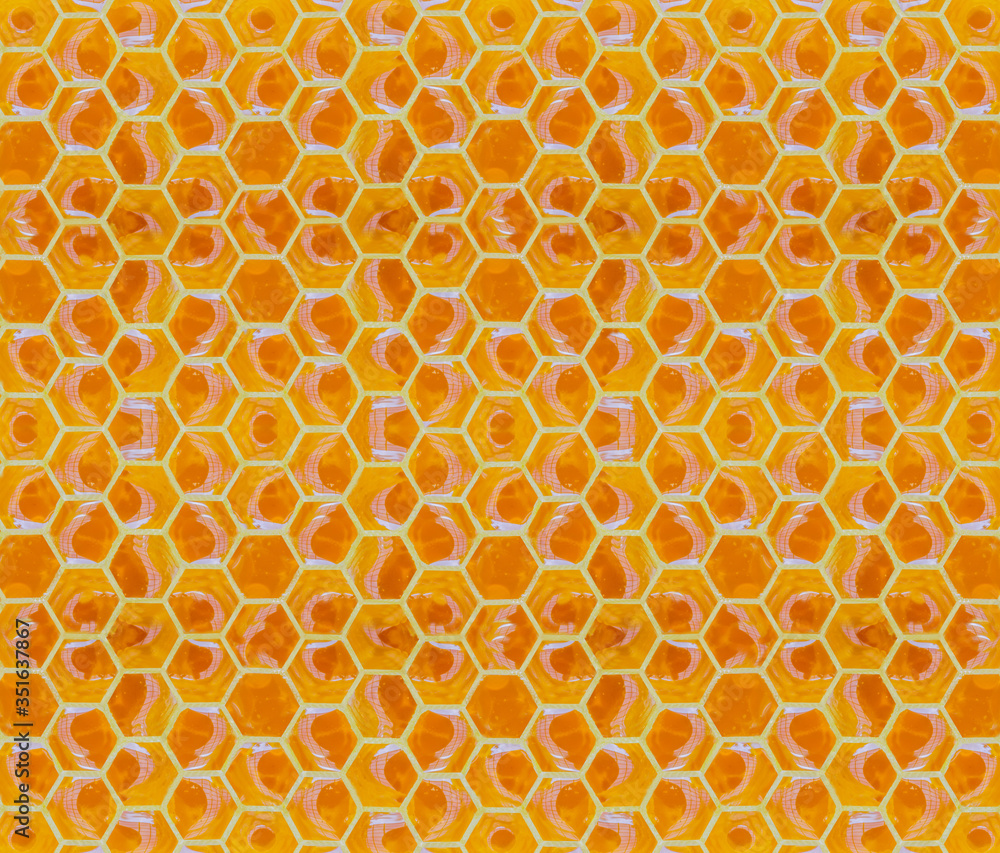 honeycomb close up