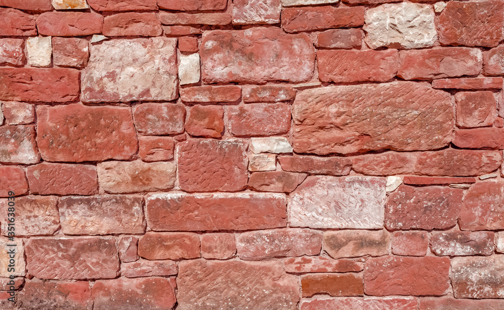 Obraz premium red brick wall