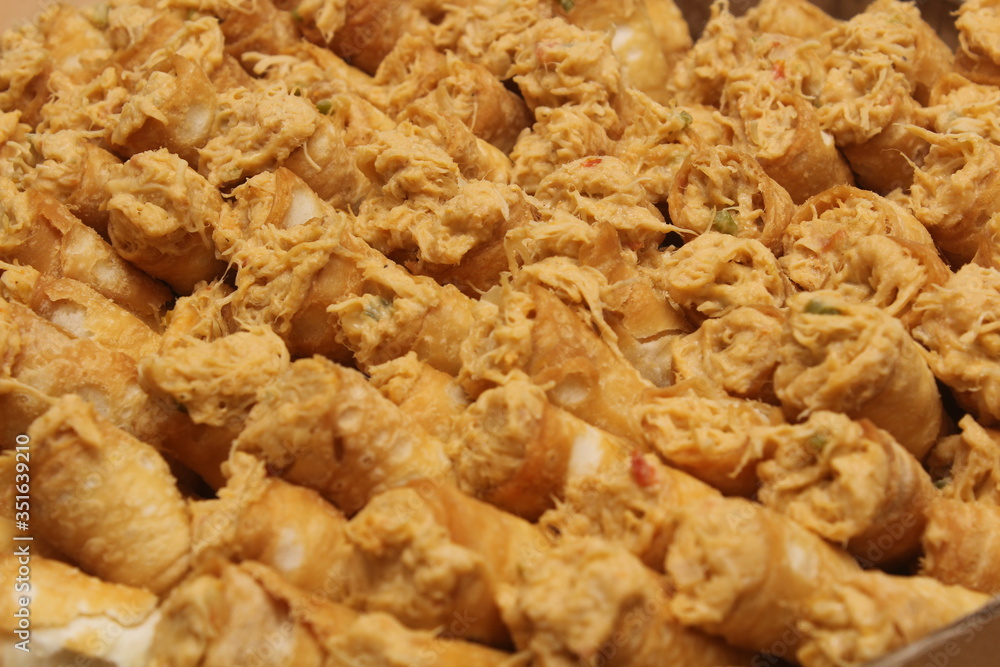 A lot of Brazilian savory snack A lot of Brazilian savory snack
