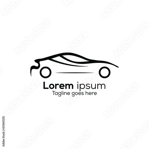 vector car logo design template