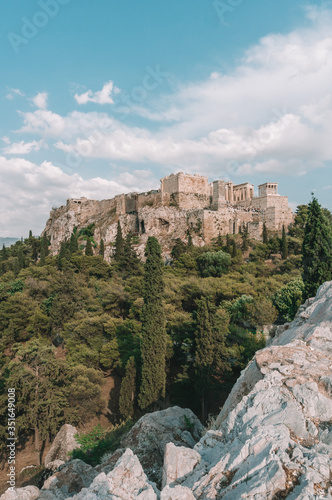 The ruins of the Acropolis, Athens Greece © KarinaChilanti