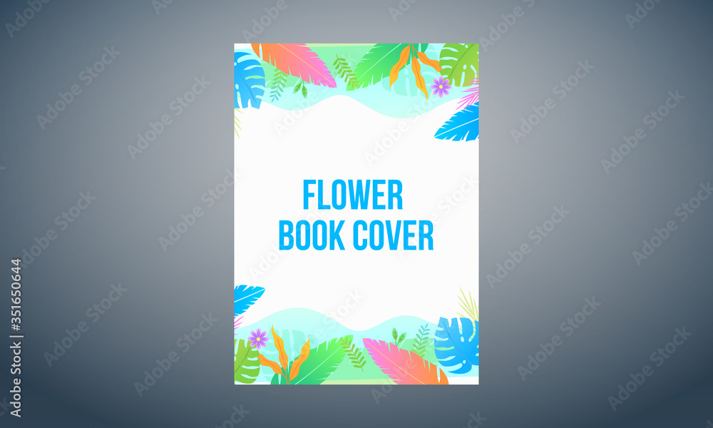 Flower Book Cover Design