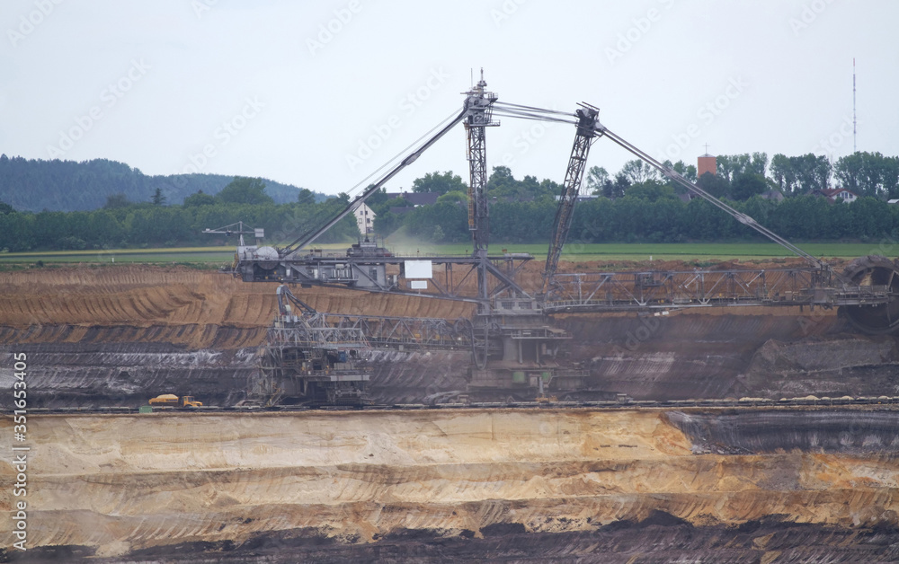Fototapeta premium Tagebau Inden