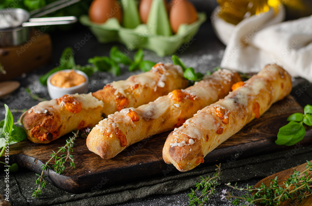 Cheese pastry sticks Cheese pastry sticks