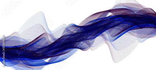 Modern Digital Sound Wave with on Ultra Violet Background,technology and earthquake wave concept,design for music industry,Vector,Illustration.