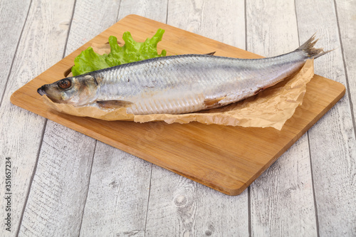 Salted herring fish