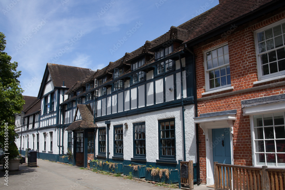 The old town in Beaconsfield in Buckinghamshire in the UK