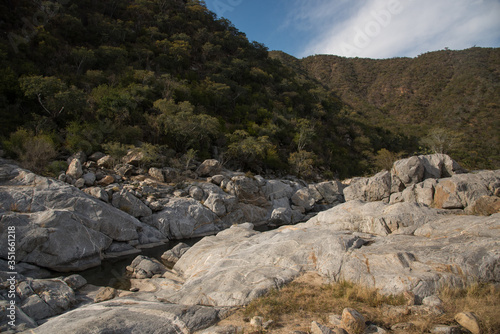 Beautiful Nature View Scene of " Boca de la Sierra" in Miraflores Mexican town