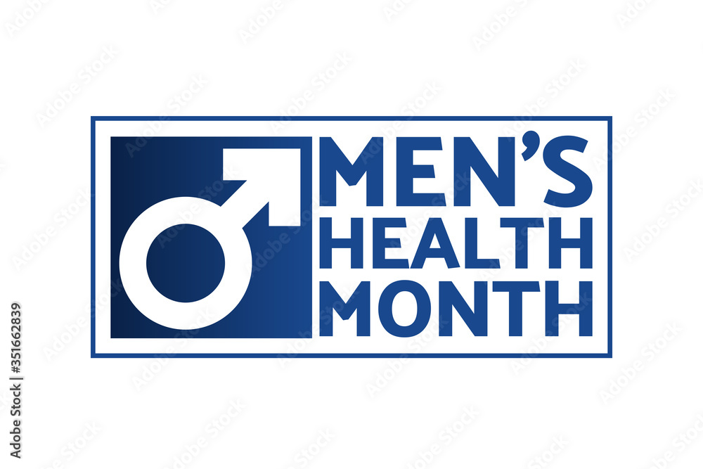 Men’s Health Month. Holiday concept. Template for background, banner, card, poster with text inscription. Vector EPS10 illustration. Men’s Health Month. Holiday concept. Template for background, banner, card, poster with text inscription. Vector EPS10 illustration.