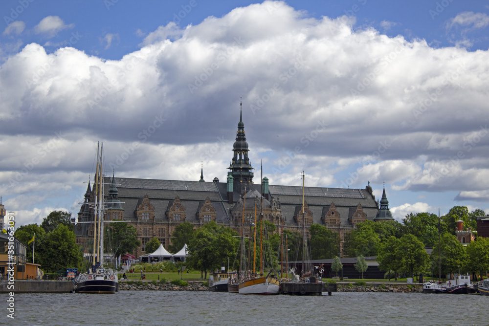 Obraz premium Stockholm, Sweden: Nordic Museum. July 13th,2017.