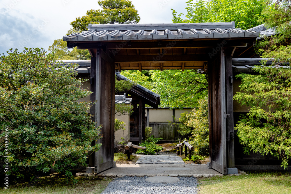 Obraz premium Koko-en garden in Himeji city