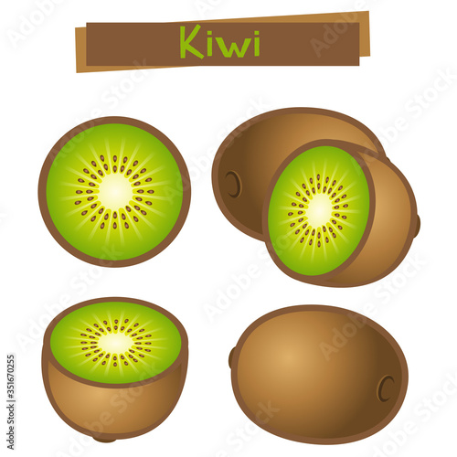 Kiwi ilustración