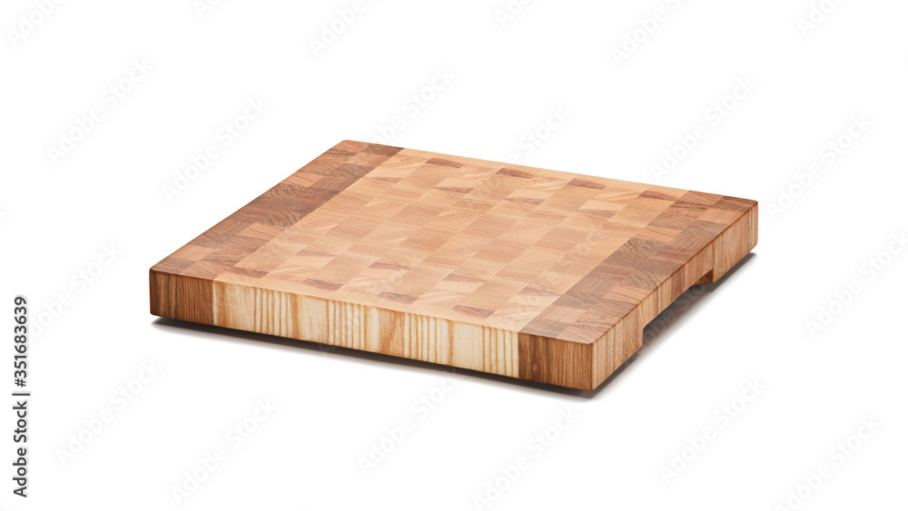 End grain butcher block. Full depth of field End grain butcher block. Full depth of field