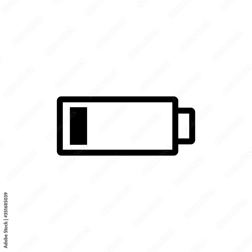 Battery Icon Vector Design Illustration Battery Icon Vector Design Illustration