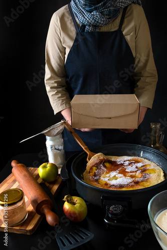 Apple Dutch Pancake Pan pannekoek Electric Bag Craft Box Delivery Netherlands