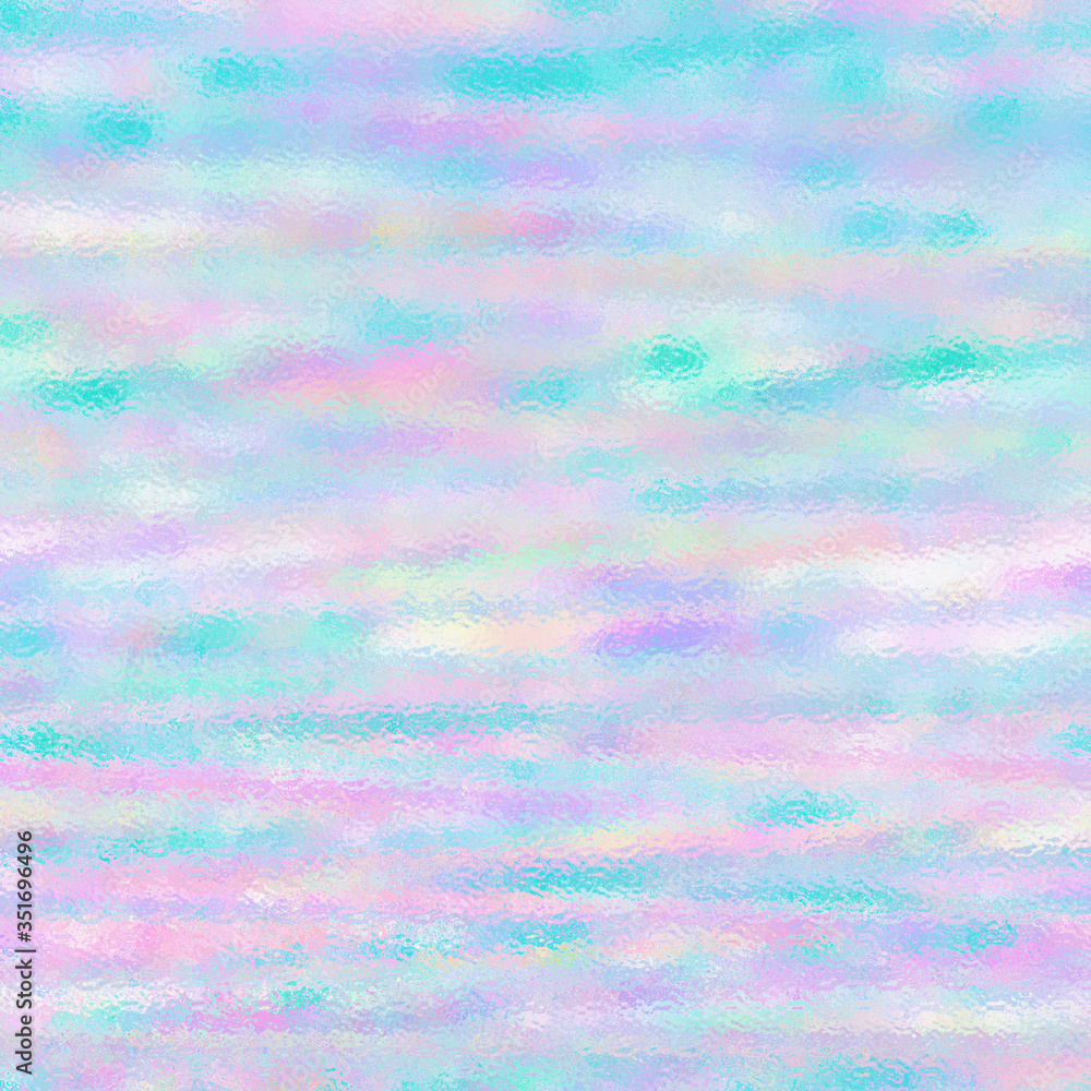 abstract colorful pastel rainbow holographic foil iridescent light distorted lines texture background