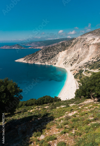 Myrthos Beach  Kefalonia Greece