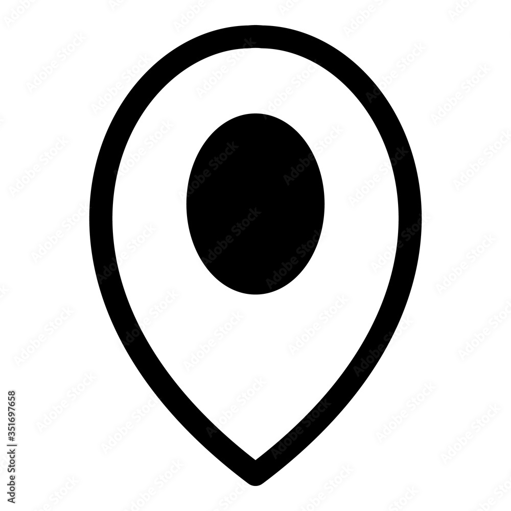 Map Marker Icon in Vector, Location Point Map Marker Icon in Vector, Location Point
