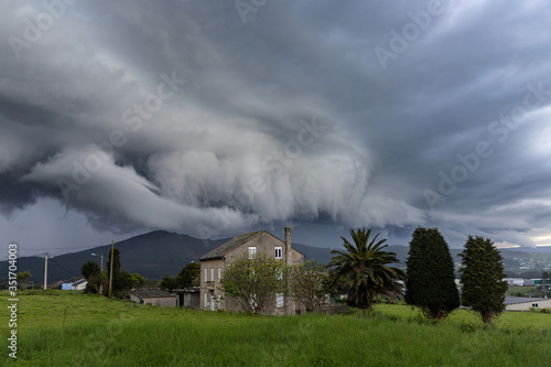 Storm clouds threaten the village!