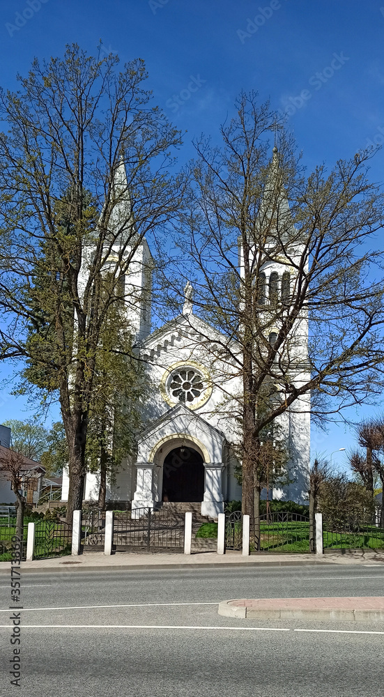 The Roman Catholic Church in Rezekne, Latvia