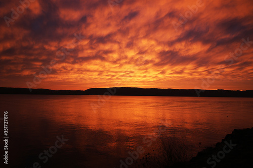 Sonnenuntergang am Bodensee