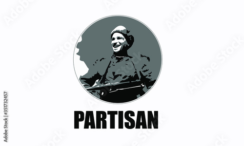 Soviet soldier liberator partisan