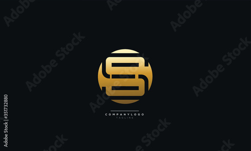 SE ES S E Letter Logo Alphabet Design Icon Vector Symbol