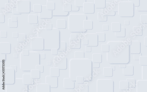 Neomorphism designs, simply and modern background, 3d shadow and light rectangle.