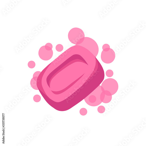 soap doodle icon, vector illustration
