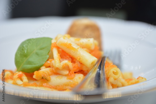 pasta con zucca piatto italiano