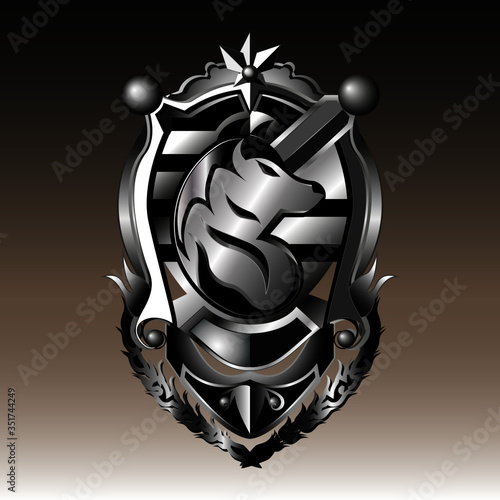 Escudo de Lobo Asimétrico