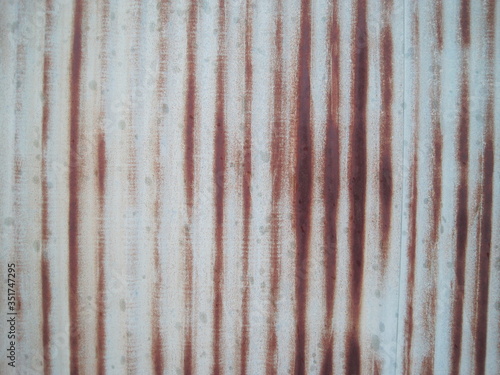  rusted galvanized iron wall