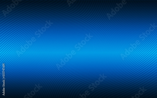 blue background with line curve design,Abstract wave background