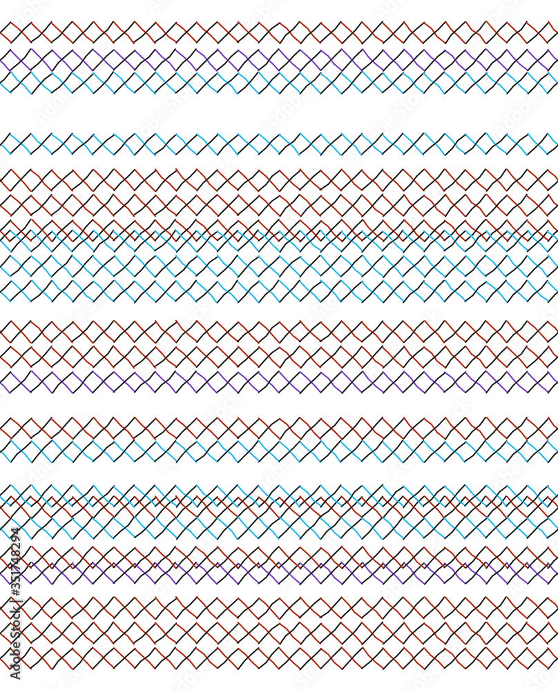 Elagance mix object pattern with color backgound Elagance mix object pattern with color backgound