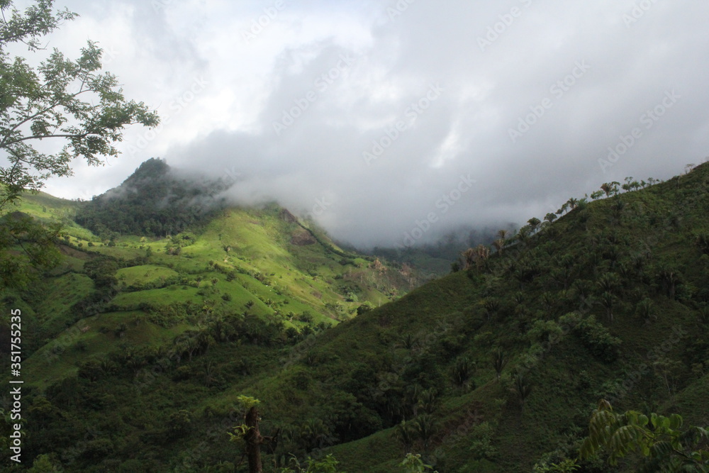 Mountains of Toncontin, Honduras