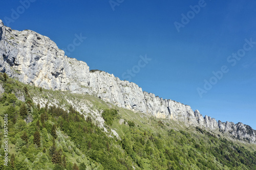 Falaises du Parmelan, Haute-Savoie, France 