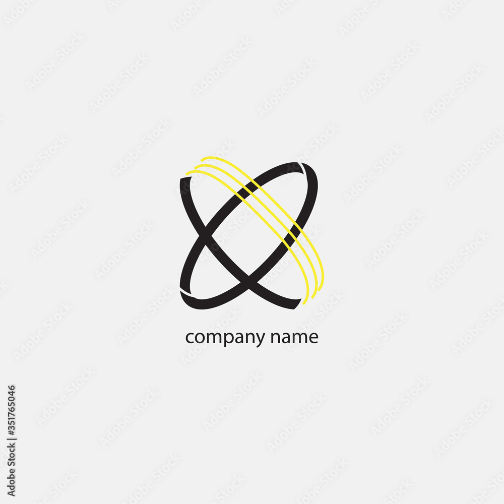 letter X creative logo, for companies, vector design