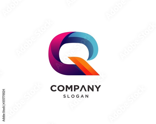 Free Download Creative Modern Letter Q Logo Design Template - GFXLoad