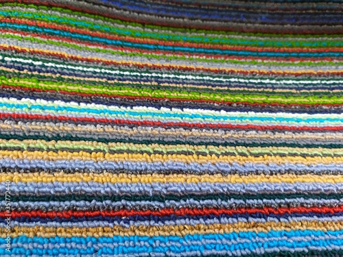 Doormats with diverse colors material © Tina