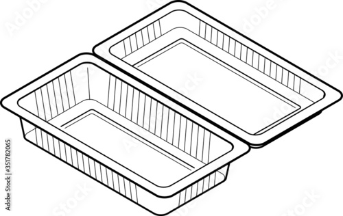食品持ち帰り用のフードパック