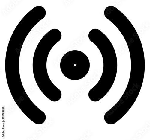 Wifi icon vector for web and app