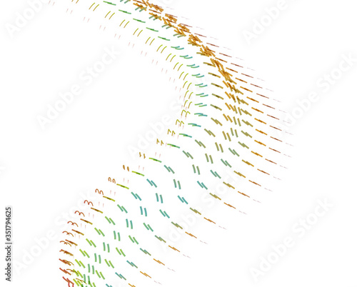 Abstract background blend wave line design for Wallpaper, Banner, Background, Card, Book Illustration, landing page